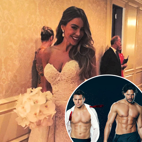 Sofia Vergara, Joe Manganiello, Channing Tatum Sofia Vergara, Joe Manganiello, Channing Tatum